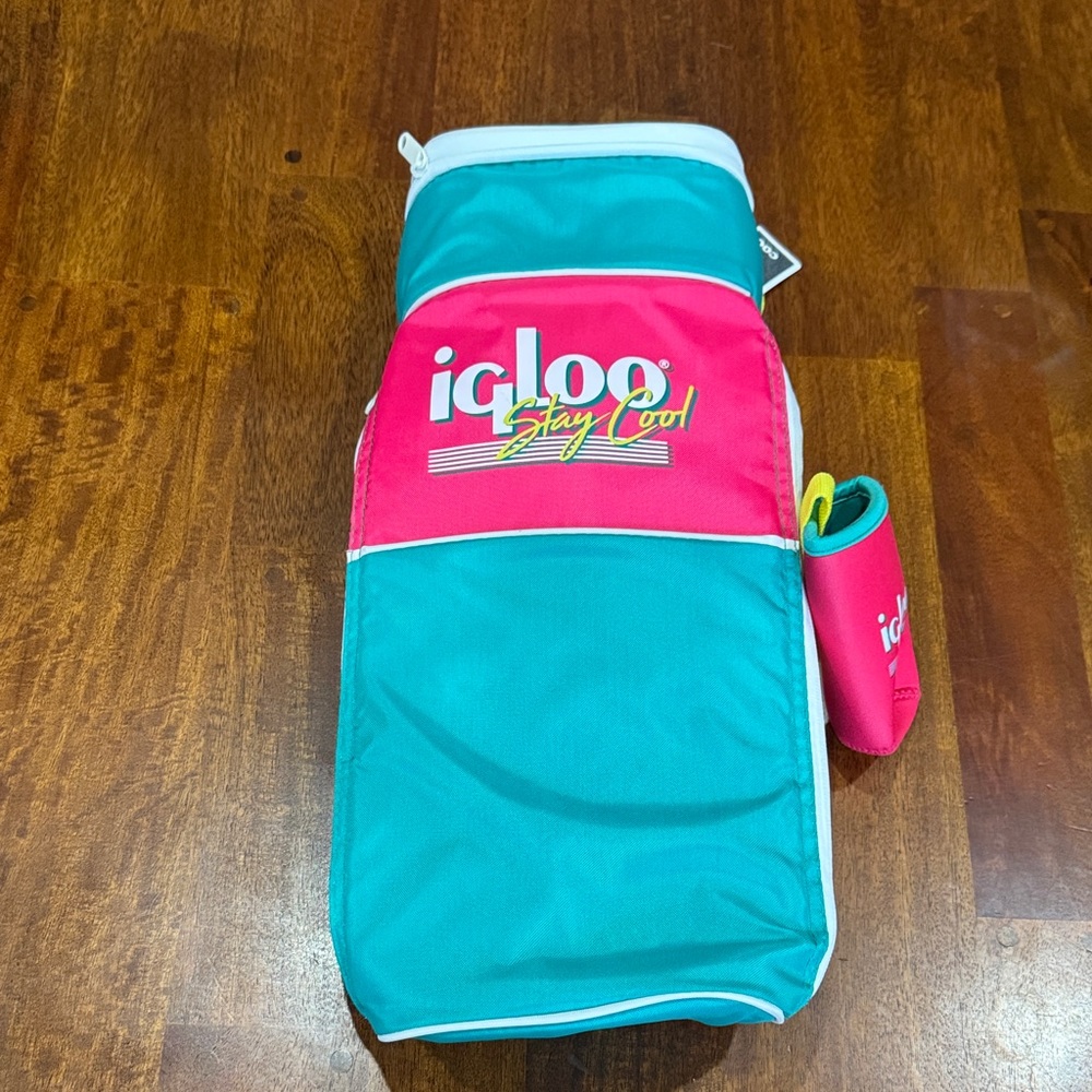 Igloo Teal and Pink Cooler Bag